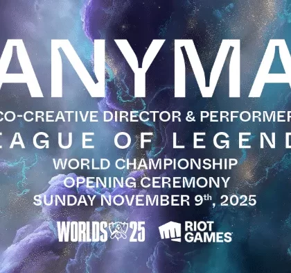Anyma to Co-Direct Epic Opening Ceremony of League of Legends Worlds 2025
