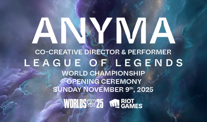 Anyma to Co-Direct Epic Opening Ceremony of League of Legends Worlds 2025