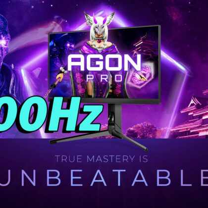 AOC Set to Reveal AGON 1000Hz 1080p Gaming Monitor and High Refresh Rate Lineup Next Year