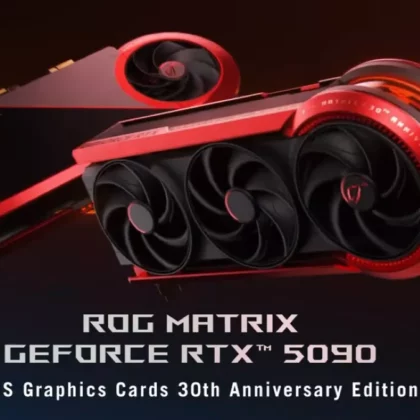 ASUS Unveils ROG Matrix RTX 5090 Priced at $4000