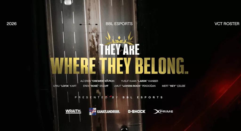 BBL Unveils New VALORANT Lineup for VCT 2026 Season