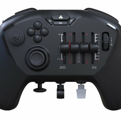 Check Out This Quirky Gamepad Featuring a Complete Flight Control Set