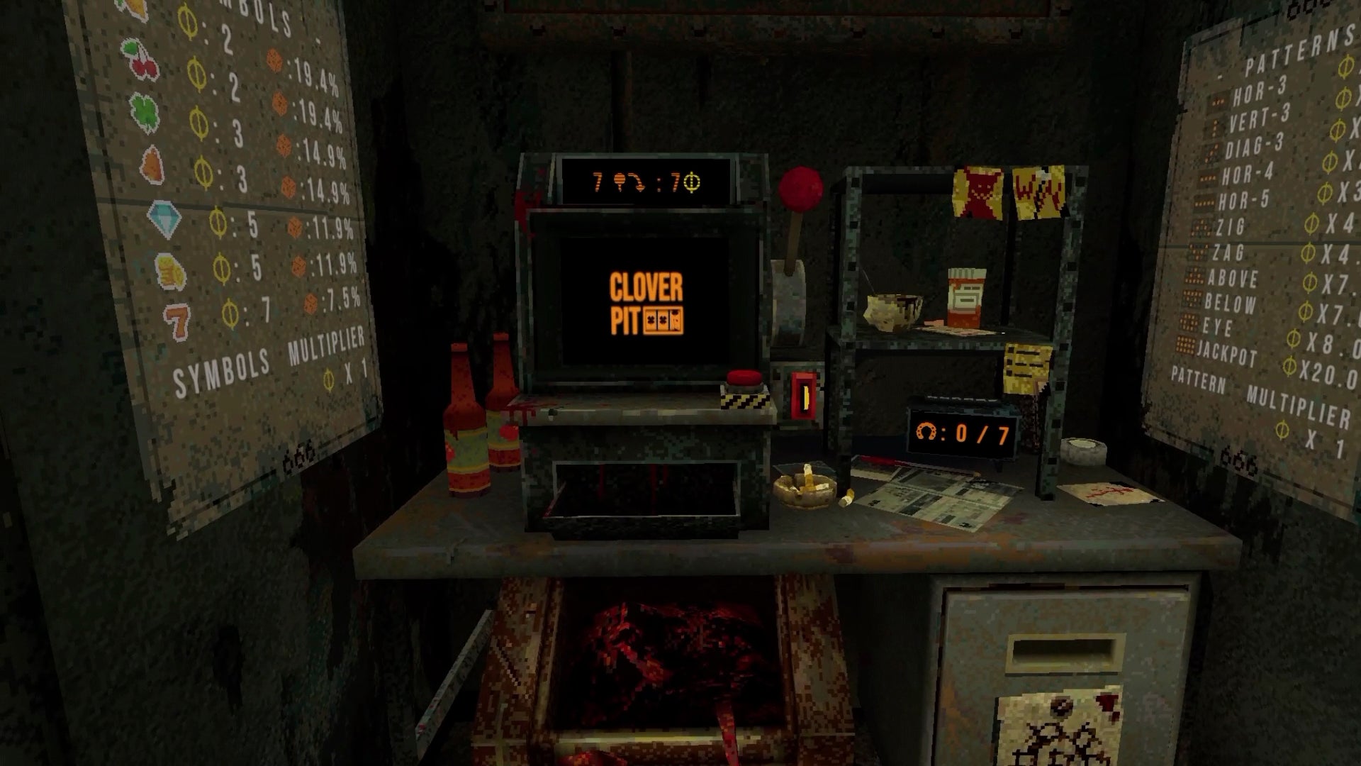 CloverPit Unleashes Slot Machine Horror on Xbox Today With Future DLC Plans