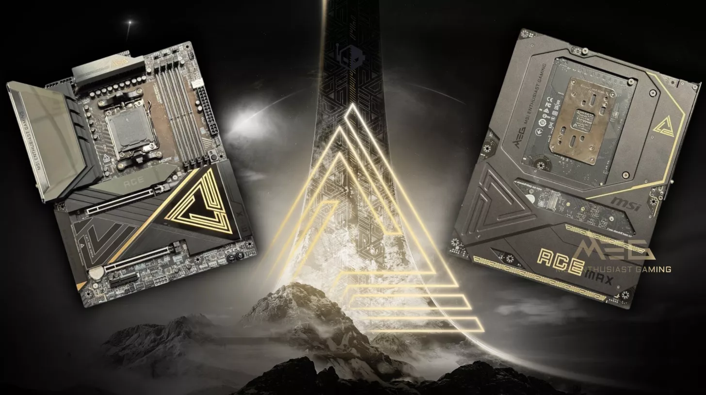 Discover the Powerhouse: MSI MEG X870E ACE Max Motherboard Unveiled with 21-Phase VRM and AMD 3D V-Cache Readiness