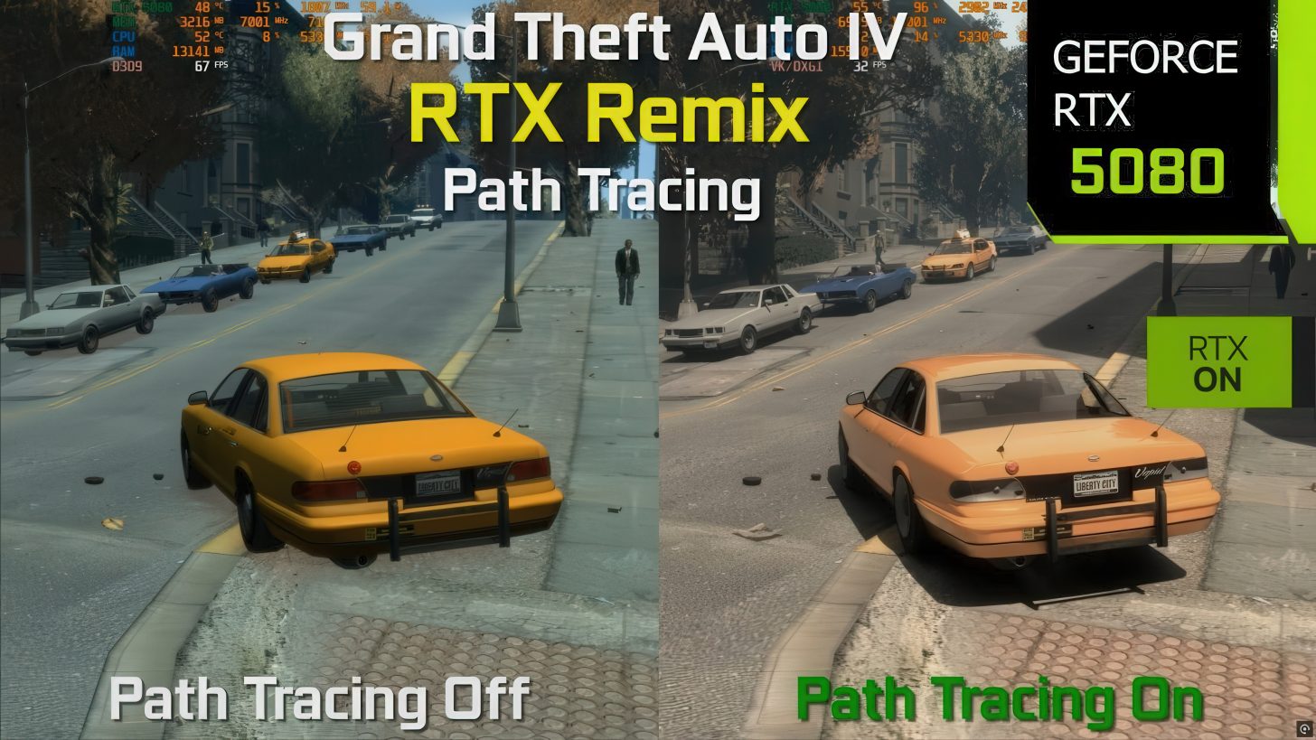 Experience Breathtaking Path Tracing with the New GTA 4 RTX Remix Mod Now Released