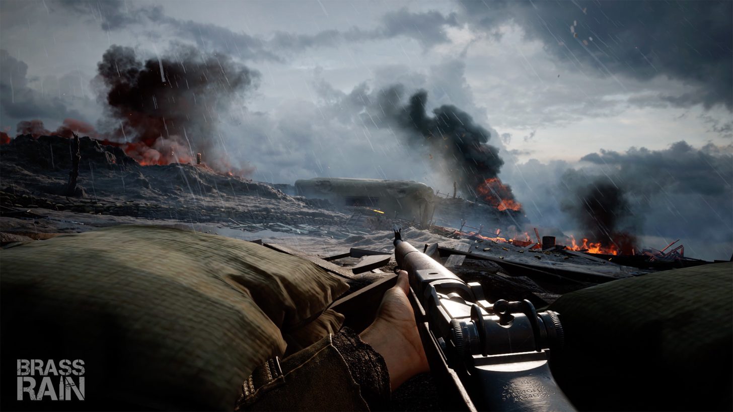 First Look: Brass Rain - Realistic WWII Shooter From Yarnhub Studios