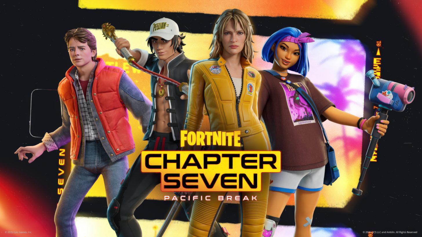 Fortnite Chapter 7: Pacific Break Takes Players to the Golden Coast with Self-Revive and New DBNO Features