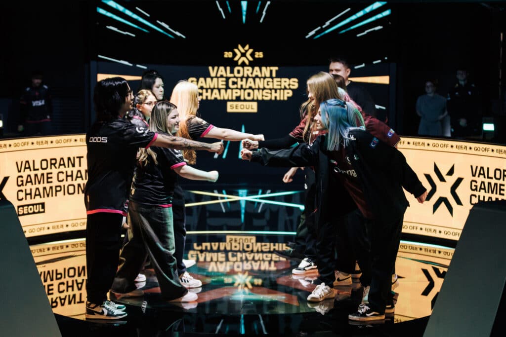 KRÜ Blaze versus Karmine Corp GC at VALORANT Game Changers Championship 2025