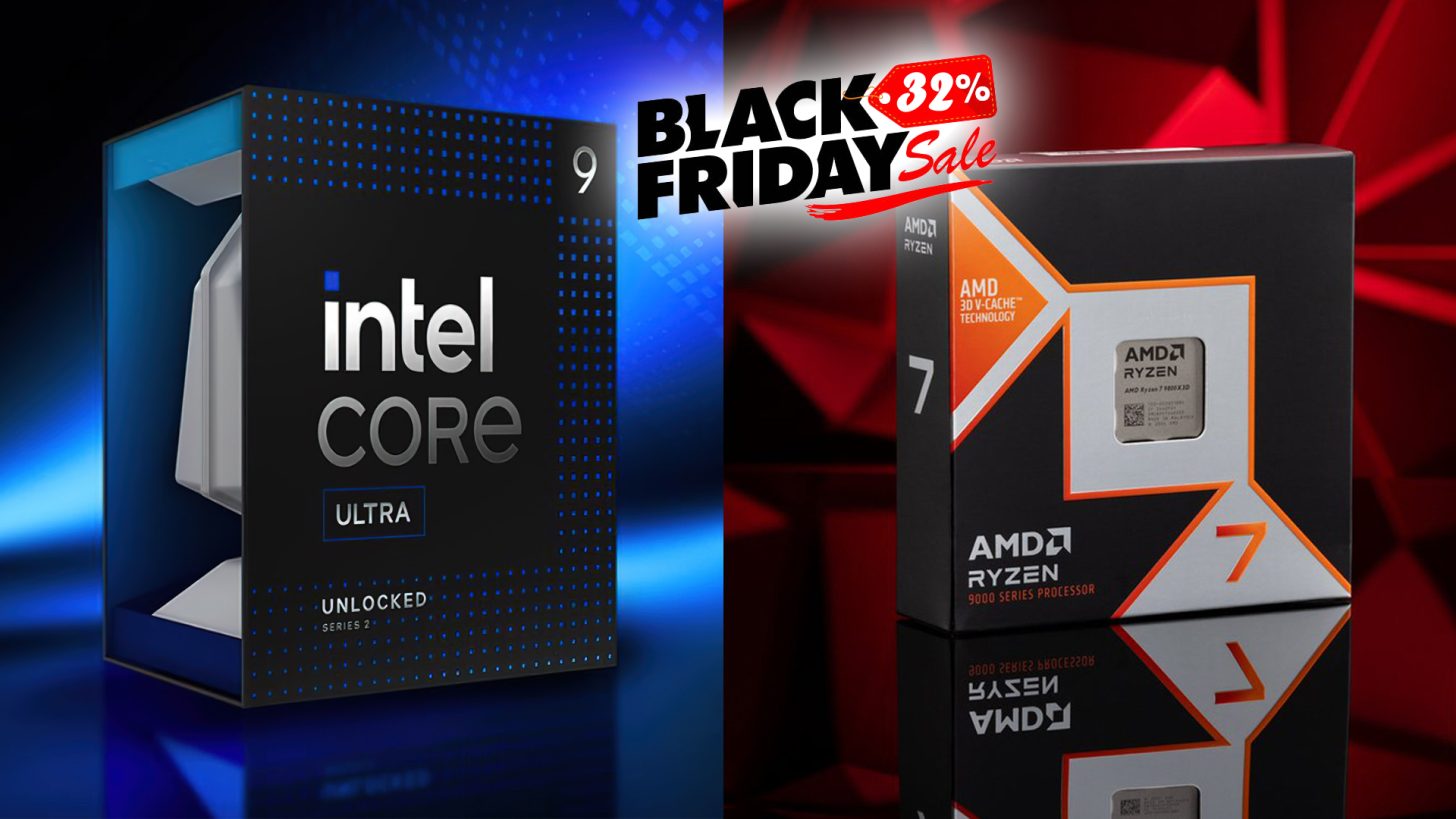 Incredible Black Friday CPU Offers: Ryzen 9800X3D for $454, Core Ultra 5 245KF at $169, Plus More CPUs with Free AIO Included