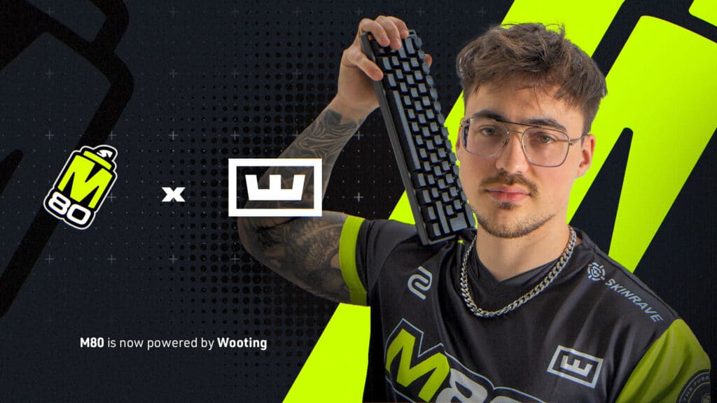 M80 Forms Exciting New Partnership with Wooting