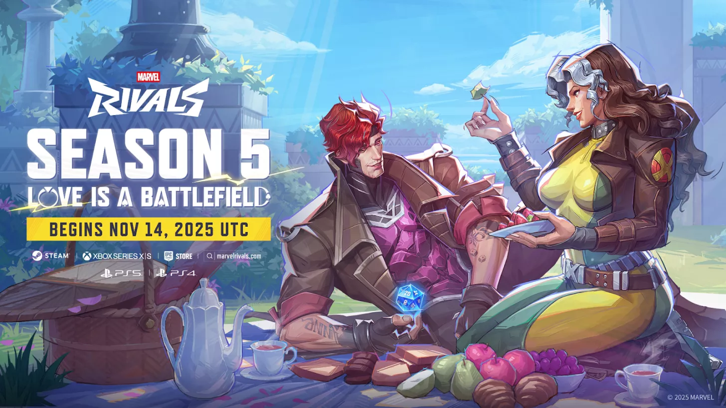 Marvel Rivals Season 5 Introduces Rogue and Gambit, New Game Mode Arriving This Friday