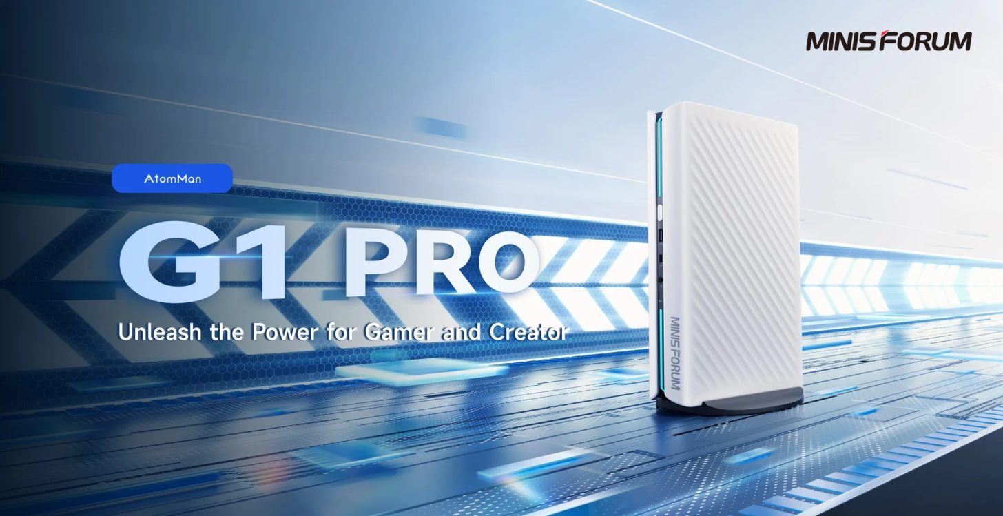 Minisforum G1 Pro: A Sleek Gaming PC with 16-Core Ryzen 9 8945HX, NVIDIA RTX 5060, and 300W Cooling
