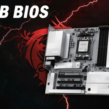 MSI Unveils Pioneering B840 Chipset Motherboard Featuring Rear Connectors and 64 MB BIOS