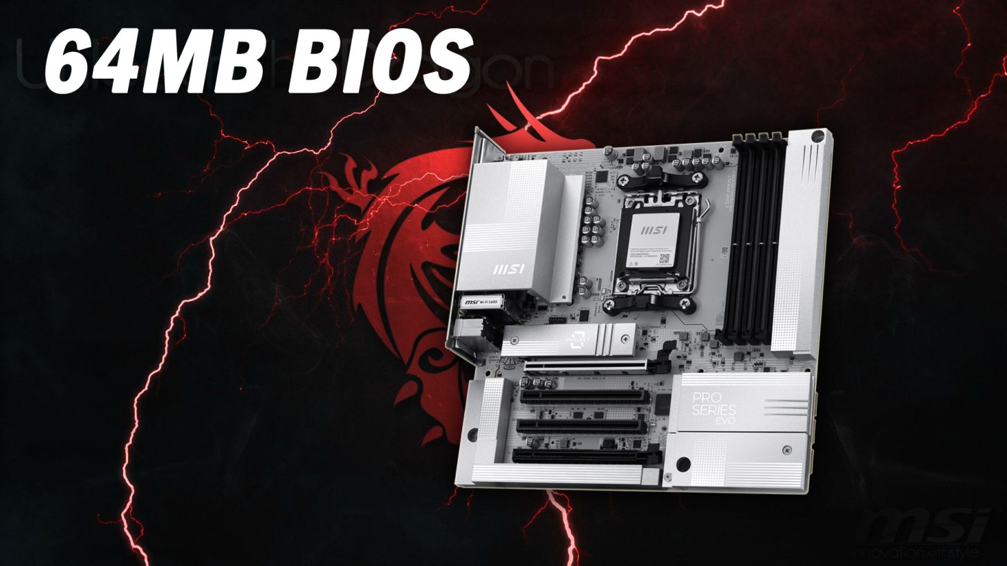MSI Unveils Pioneering B840 Chipset Motherboard Featuring Rear Connectors and 64 MB BIOS