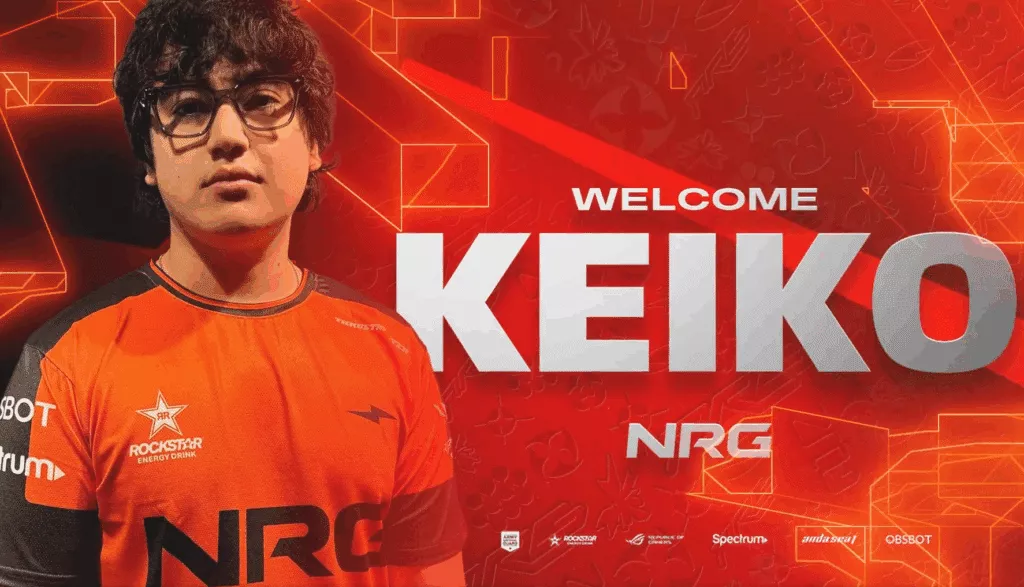 NRG Welcomes Keiko as s0m's Successor for VCT 2026
