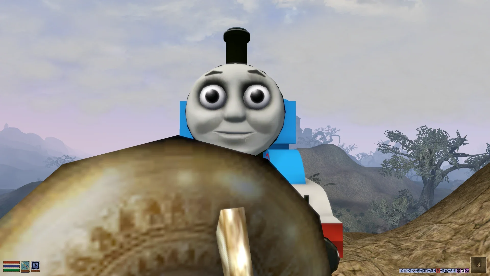 Original Thomas the Tank Engine Mod Creator Puts Thomas in Morrowind Despite Legal Threats
