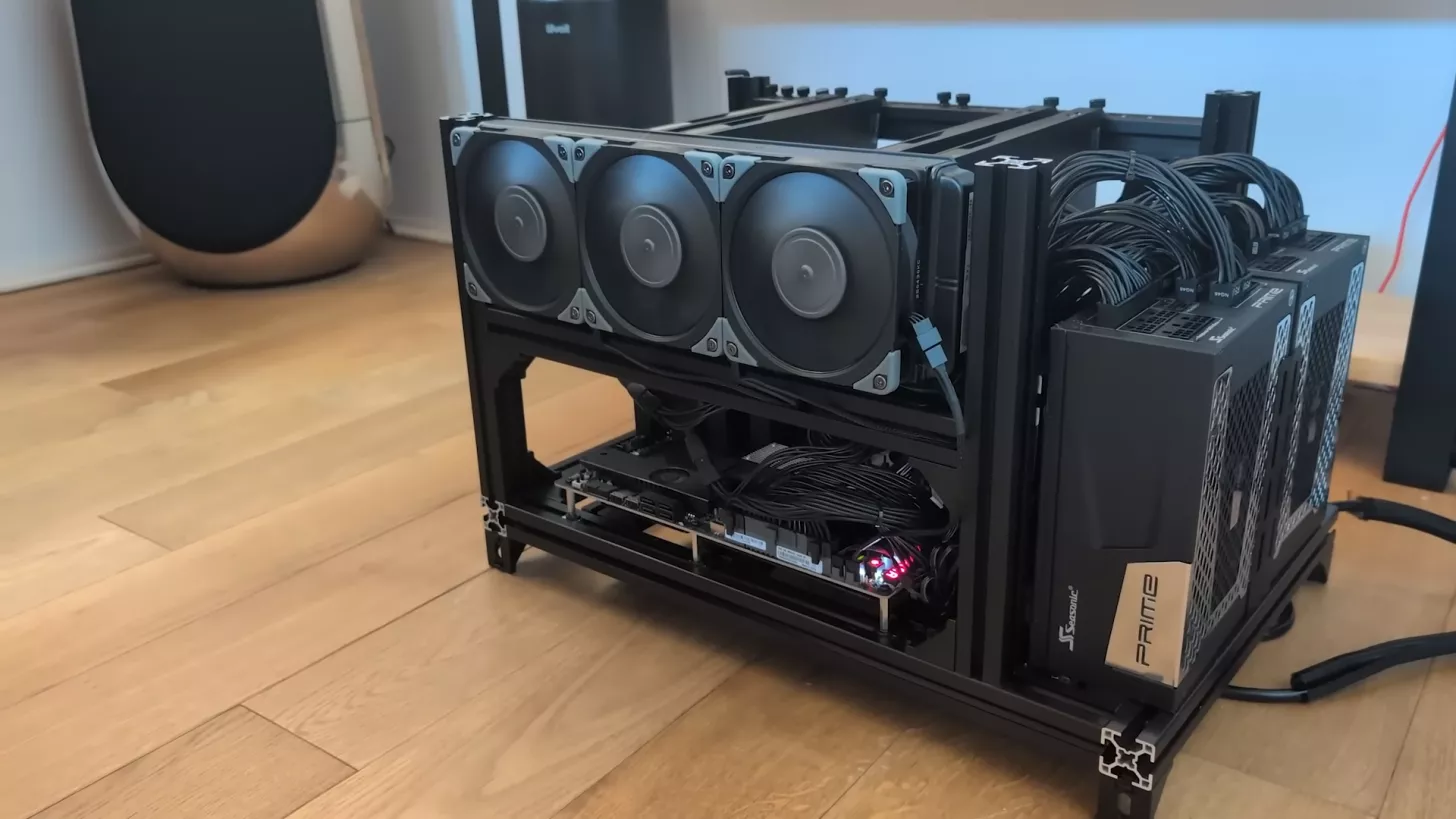 PewDiePie's AI Adventure: Unveiling His Custom 'ChatOS' With Chinese Qwen Models & Enhanced RTX 4090s