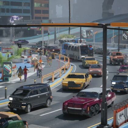 Revamp Night City Traffic: Customize Each District in Cyberpunk 2077 with New Mod