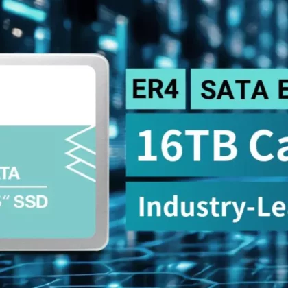 SSSTC Unveils ER4 SATA SSDs Boasting Up to 16 TB Capacity, 98K IOPS, and 3 Million Hours MTBF