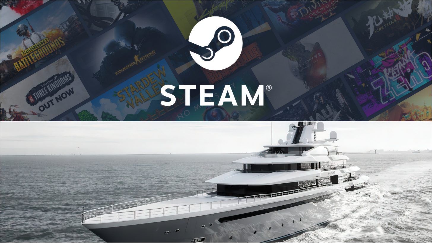 Steam Rakes in $16.2 Billion in Sales This Year as Gabe Newell Celebrates with a New Superyacht