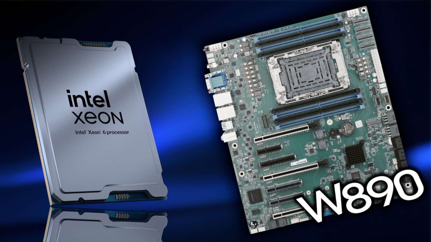 Unveiling the Intel W890 Motherboard: Powerhouse for Granite Rapids Xeon CPUs with 86 Cores, 1TB DDR5, Overclocking, and 128 PCIe Lanes
