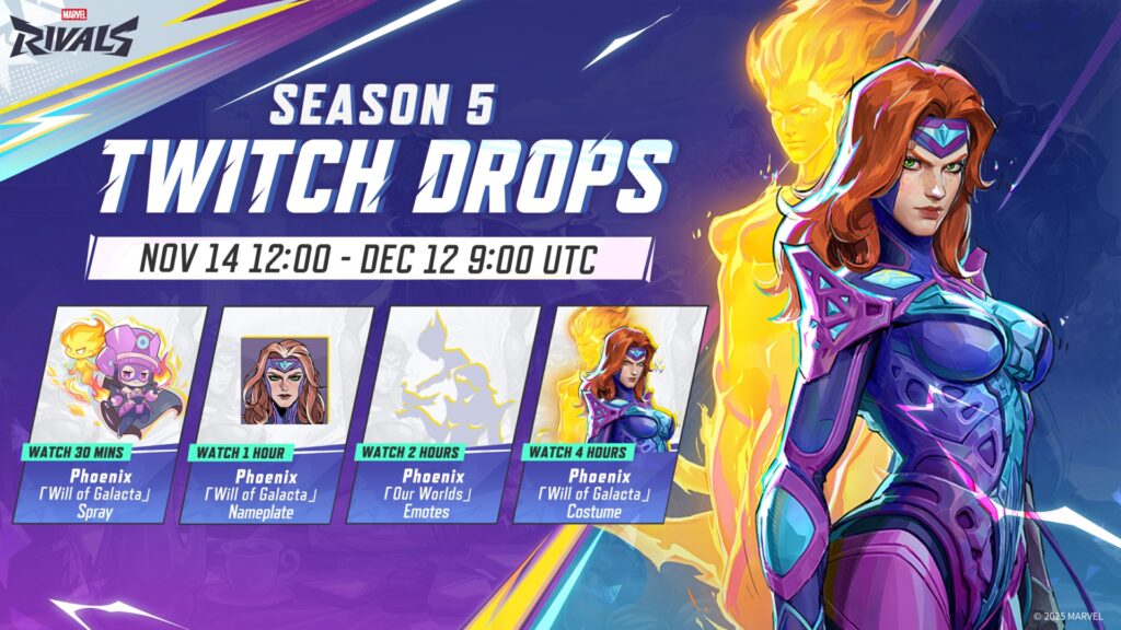 Unveiling Twitch Drops for Marvel Rivals Season 5