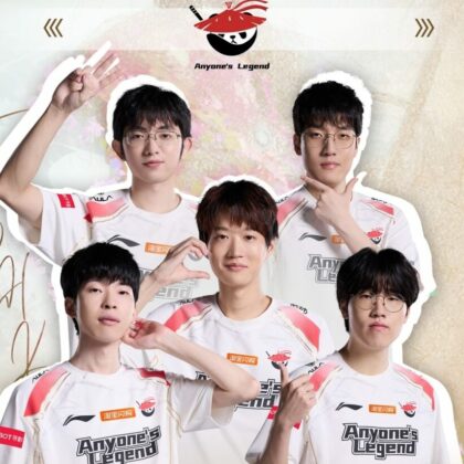 Anyone’s Legend Reveals 2026 LPL Line-Up