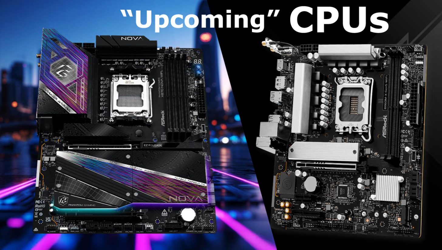 ASRock Unveils Updated BIOS for 600/800-Series Boards, Embraces Future AMD and Intel CPUs