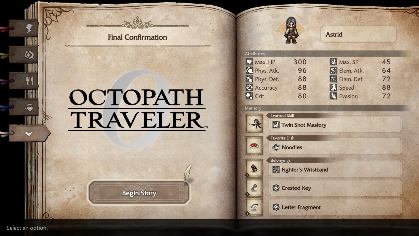 Crafting Your Hero in Octopath Traveler 0: Top Skills, Dish Perks, and Essential Gear
