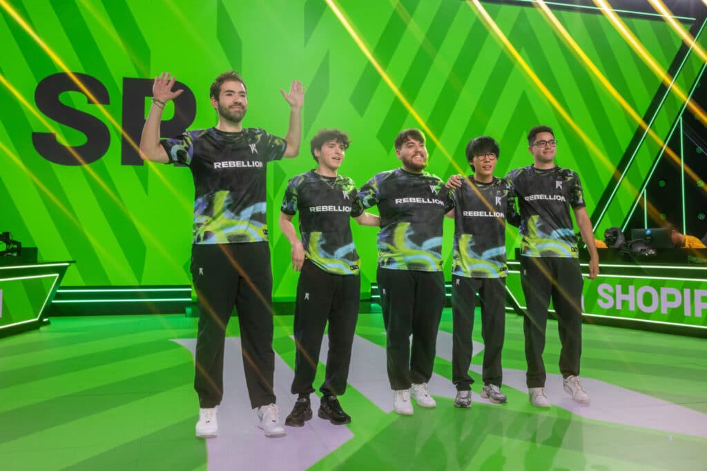 Shopify Rebellion LTA 2025 roster