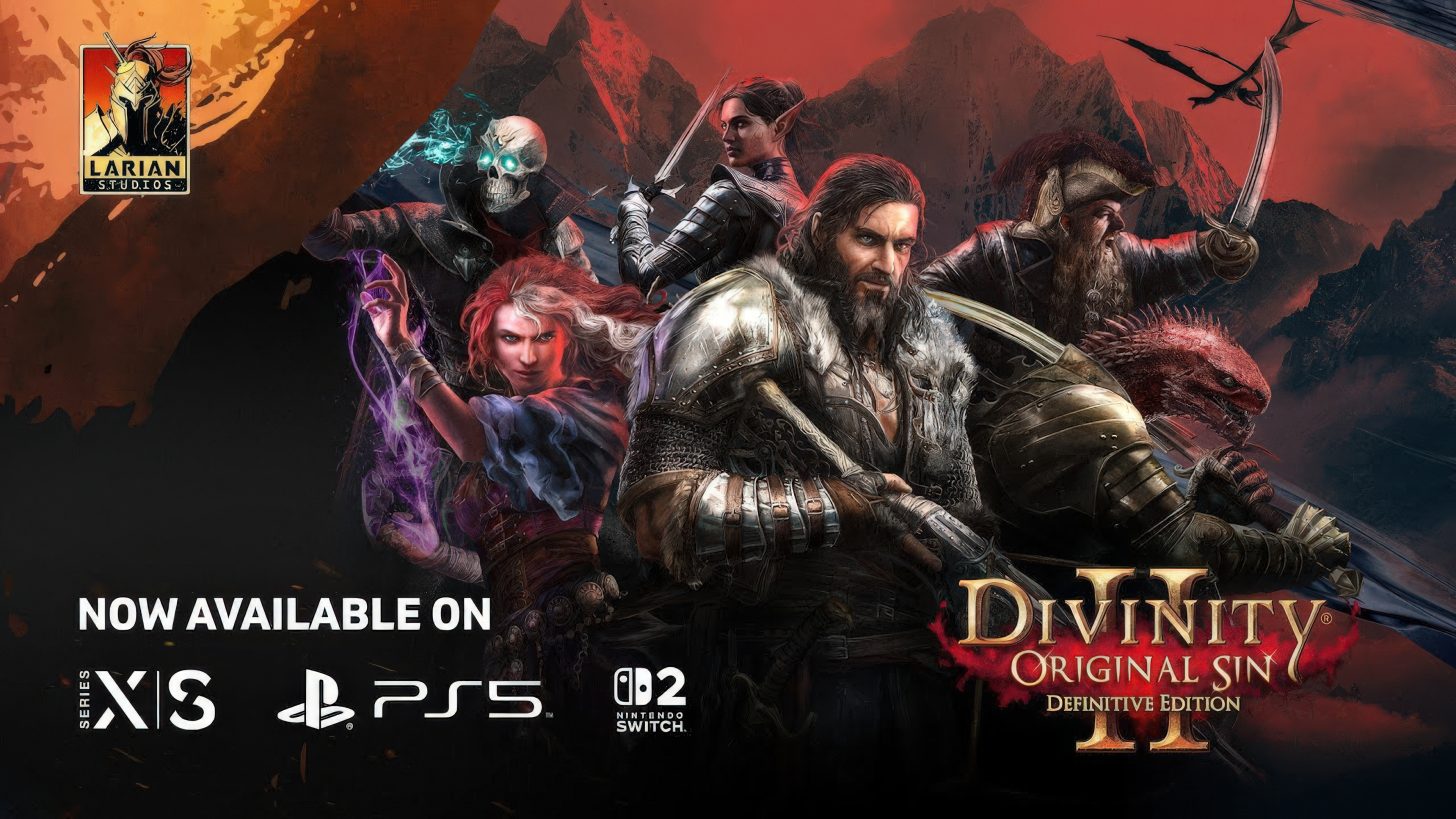 Divinity: Original Sin 2 Definitive Edition Now Available on PS5, Switch 2, and Xbox Series Consoles