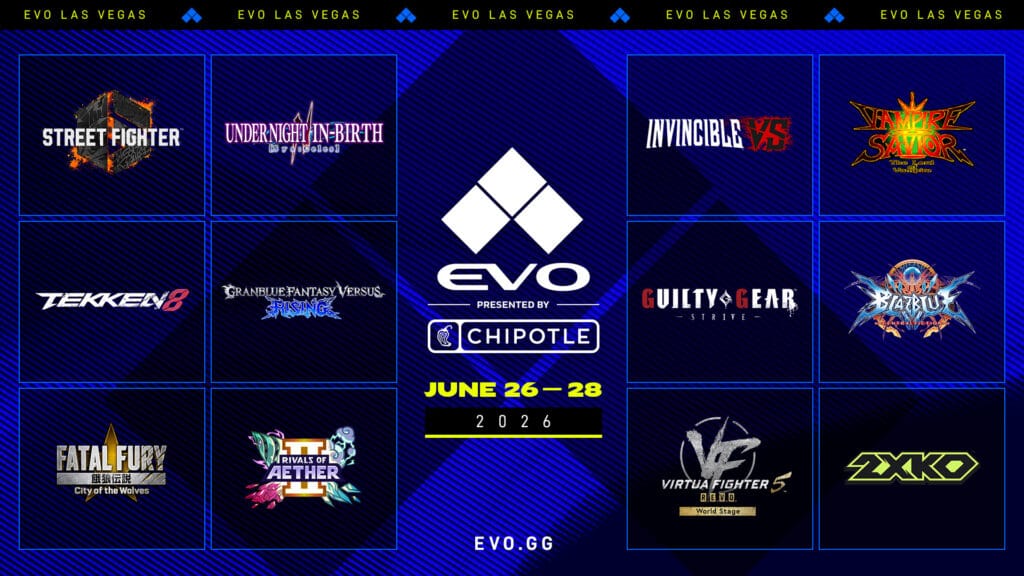 Evo 2026 and Evo Japan Reveal Exciting Tournament Line-Up