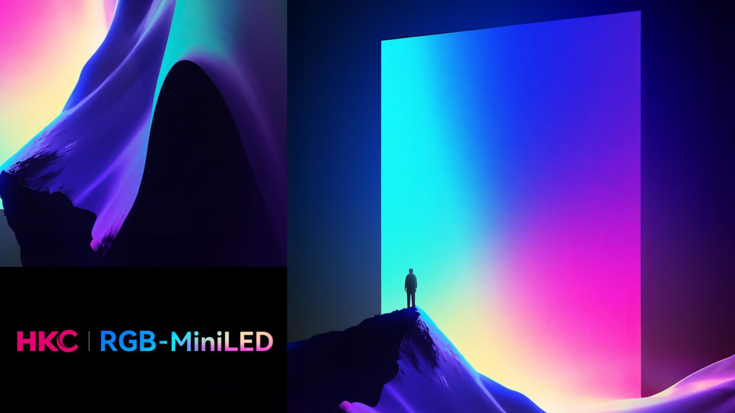 HKC Unveils the First-Ever RGB Mini LED Monitor with Enhanced Brightness and Expanded Color Range