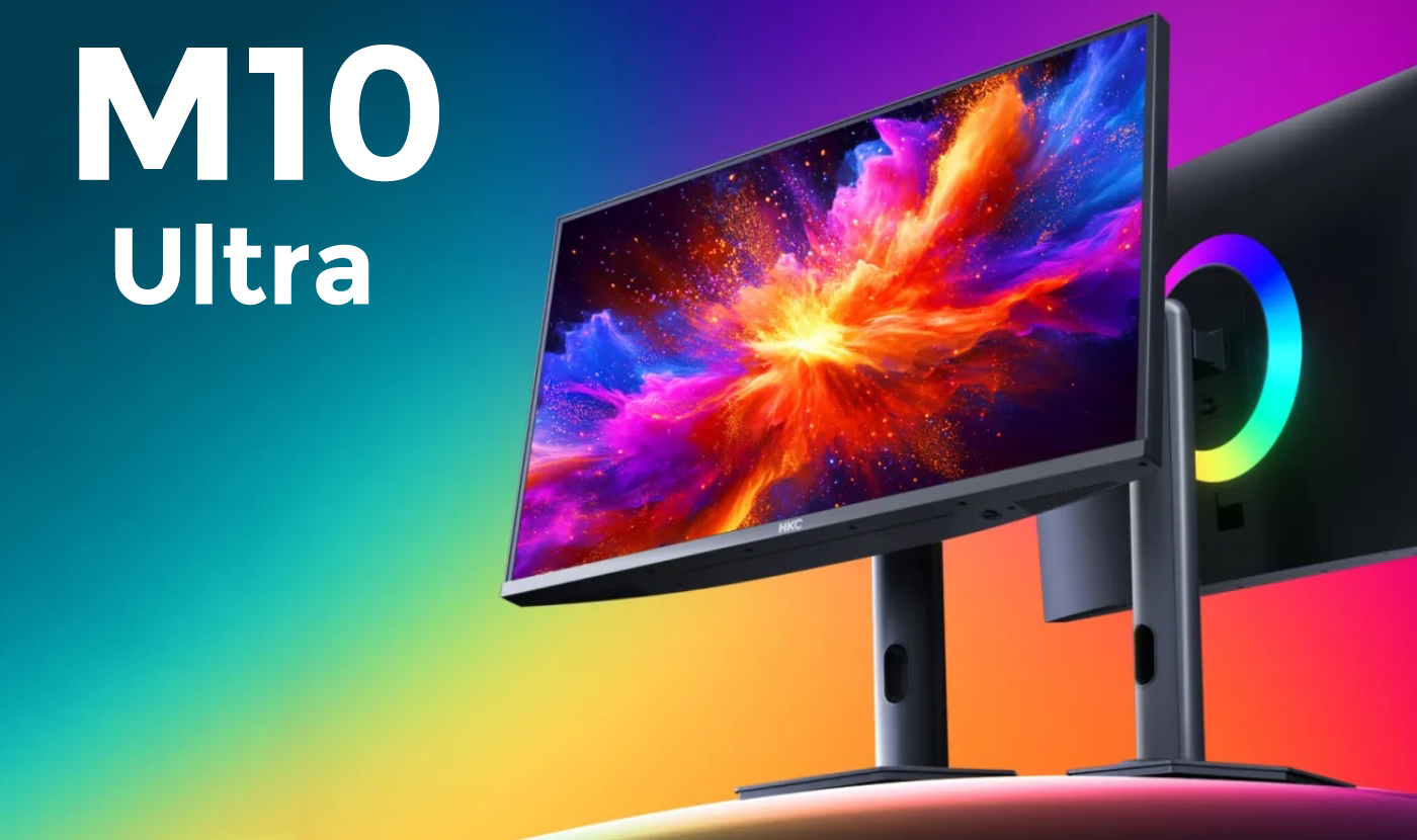 Introducing the M10 Ultra: HKC's Groundbreaking RGB Mini LED Monitor with Stunning 4K@165Hz and 1000 Nits Brightness