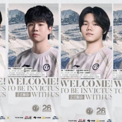 Invictus Gaming Announces Significant Roster Overhaul for 2026