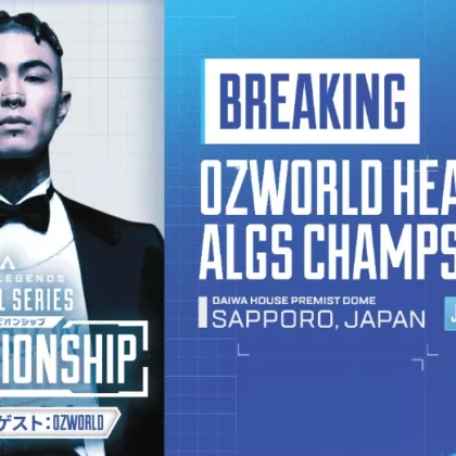 Japanese Rap Sensation OZWorld to Lead ALGS Championship Lineup