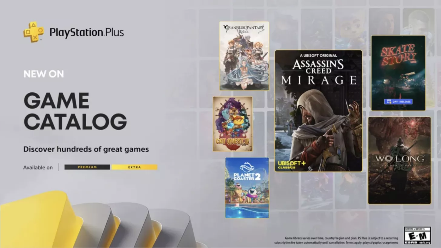New Titles: Assassin’s Creed Mirage, Skate Story, and Wo Long: Fallen Dynasty Join PS Plus Extra in December 2025