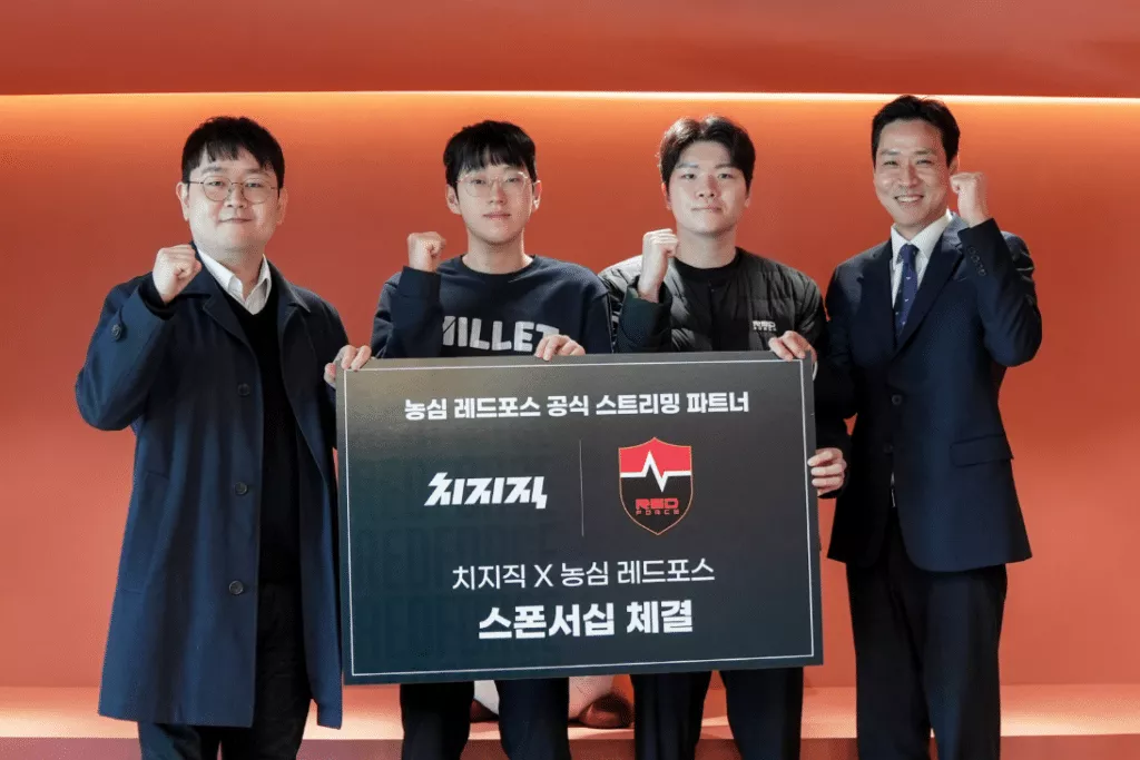 Nongshim RedForce Teams Up with Streaming Giant CHZZK