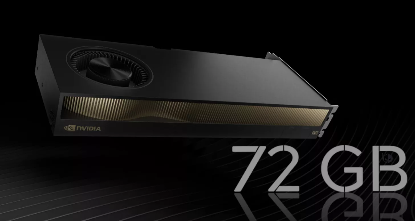 NVIDIA's RTX PRO 5000 Blackwell GPU Receives Major Memory Boost, Offering 72 GB for AI and Pro Workloads, 50% Increase in VRAM Capacity