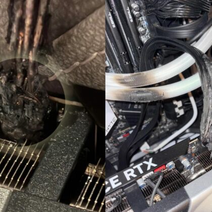 RTX 5090 16-Pin Connector Charred Beyond Belief