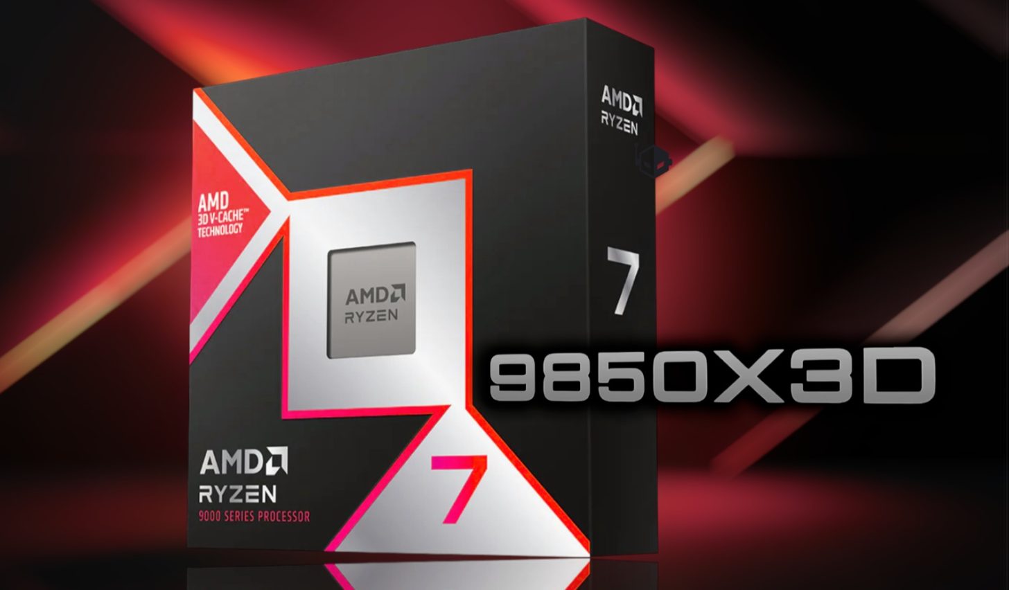 Ryzen 7 9850X3D: 120W Power Revealed in New Shipping Leak