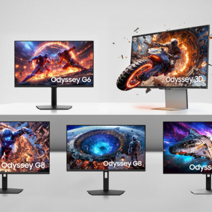 Samsung Launches Groundbreaking 6K 3D and 1040Hz Gaming Monitors; Expands High-End Lineup