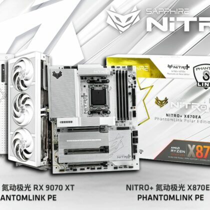 Sapphire Unveils Nitro+ X870EA Motherboards Featuring PhantomLink Connectors for New RX 9070 XT Nitro+ Graphics Card