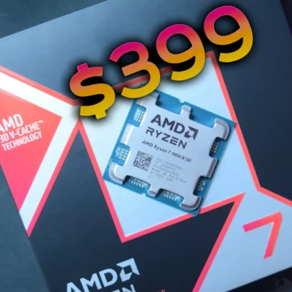 Score the Ultimate Gaming CPU: AMD Ryzen 7 9800X3D Hits a Record Low of $399