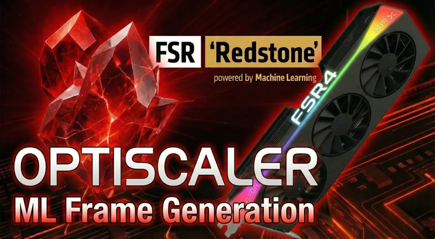 Unlock AMD's FSR Redstone for Any Game With Optiscaler
