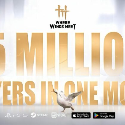 Where Winds Meet Reaches 15 Million Players in Just a Month