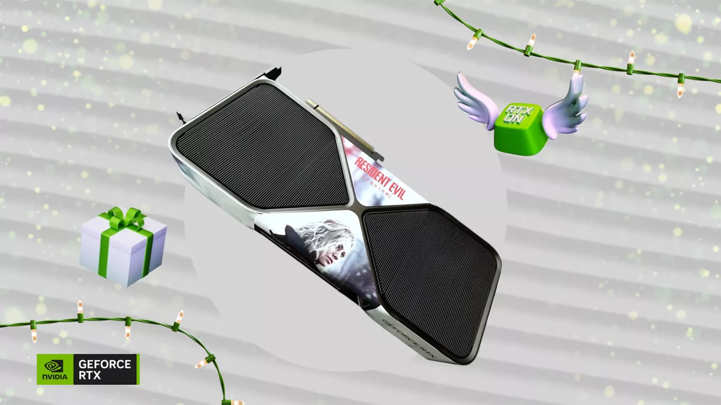 Win a Custom-Wrapped GeForce RTX 5090 with a Stunning Resident Evil: Requiem Theme