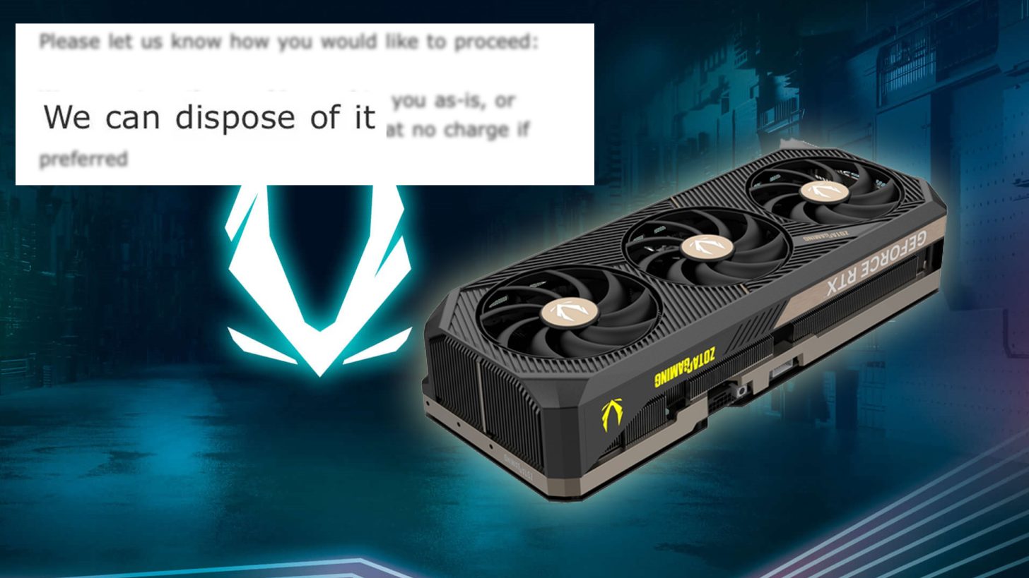 ZOTAC Refuses RMA for RTX 5070 Ti, Suggests Disposing of Allegedly Working Card