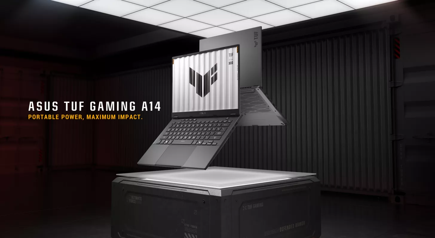 ASUS Introduces Cutting-Edge AMD Ryzen AI MAX and 400 in Affordable TUF Gaming A14 Laptops