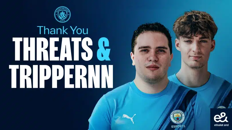 Manchester City Gaming Bids Farewell to Fortnite Duo Trippernn and Threats